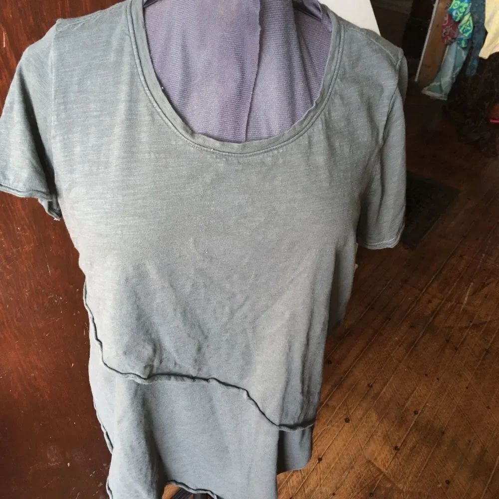 Soft Surroundings L layered look T-shirt